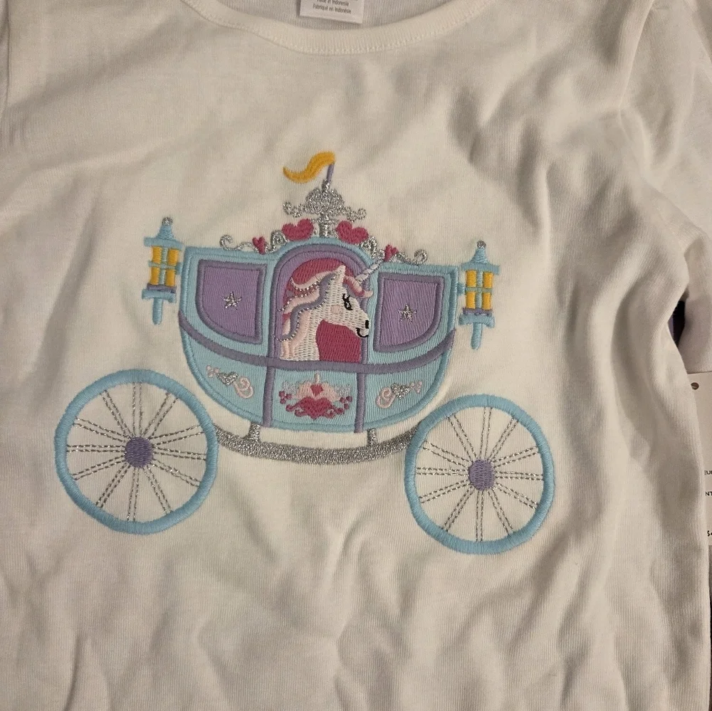NWT Gymboree Long Sleeve Tees with Castle and Carriage